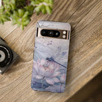 Lotus Dragonfly Google Pixel Phone Case | Water Lily Phone Case