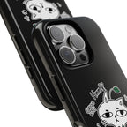 Cover per telefono Gatto Carino Confuso — Custodia protettiva con grafica "Hmm??"