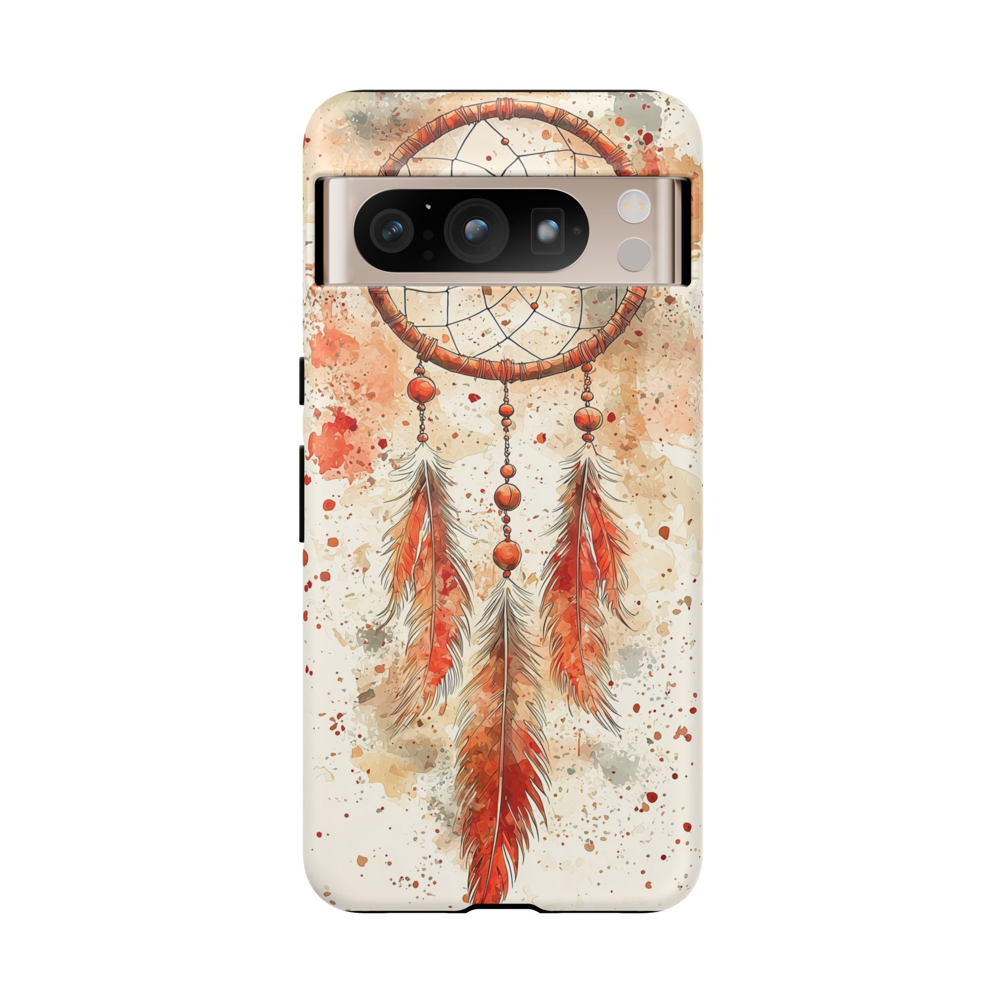 Dreamcatcher Tough Google Pixel Case | Watercolour Feather