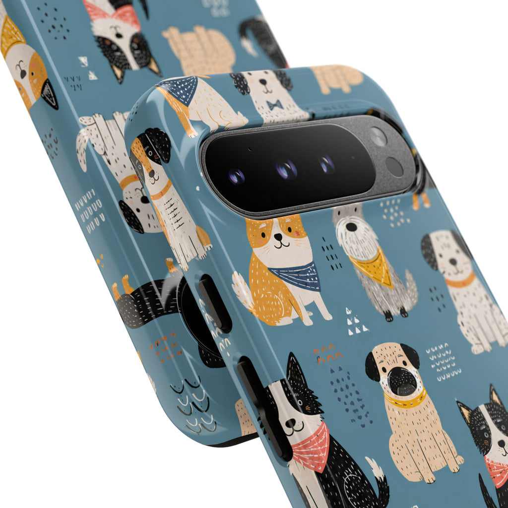 Dog Lover Google Pixel Phone Case | Cute Dog Pattern Cover