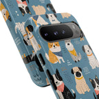 Dog Lover Google Pixel Phone Case | Cute Dog Pattern Cover