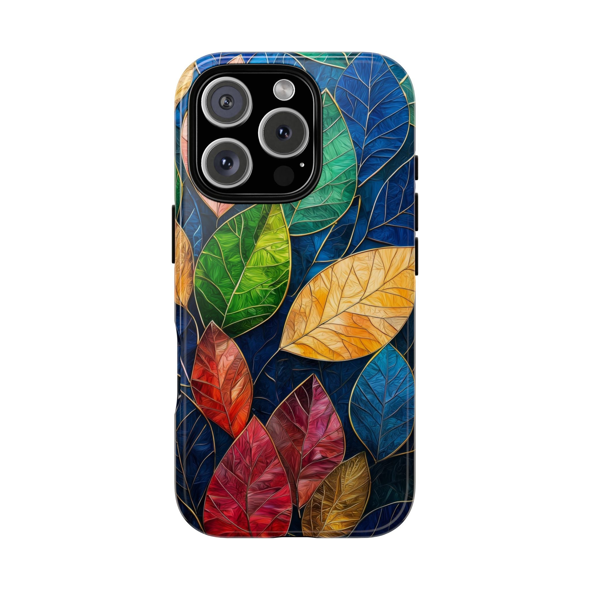 Colourful Autumn Leaves iPhone Case