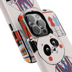 Panda Tailor iPhone Case | Cute Seamstress Cartoon