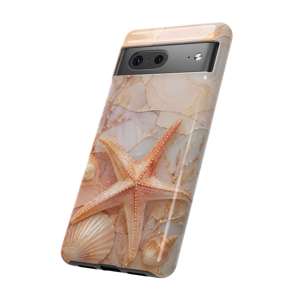 Starfish Google Pixel Phone Case | Coastal Beach Phone Case