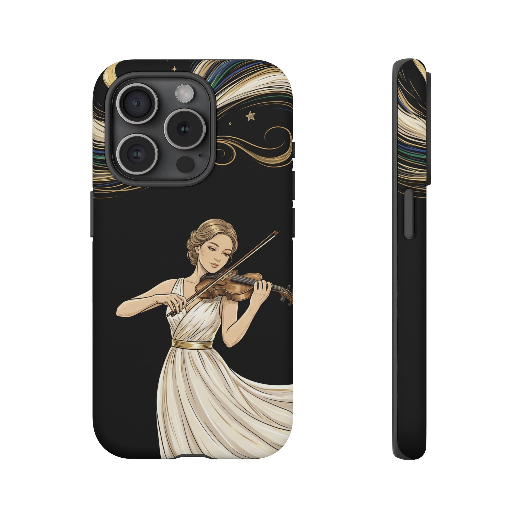 Violinist iPhone Case | Elegant Classical Musicist Design