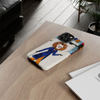 Lion Gentleman iPhone Case | Dapper Lion in City Rain