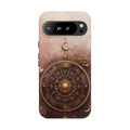 Zodiac Wheel Google Pixel Phone Case | Celestial Astrology Phone Case