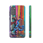 Colorful Tango Samsung Galaxy Phone Case | Vibrant Dancing Couple Art Protection
