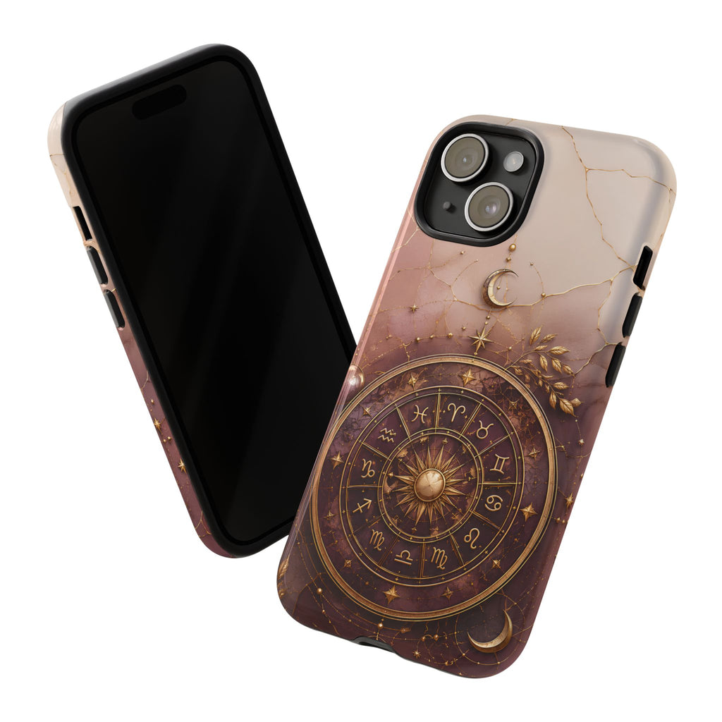 Zodiac Wheel iPhone Case | Celestial Astrology iPhone Case