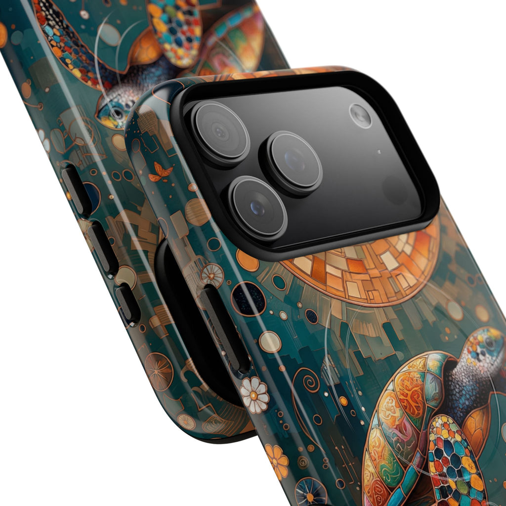 Custodia MagSafe per iPhone a forma di tartaruga marina