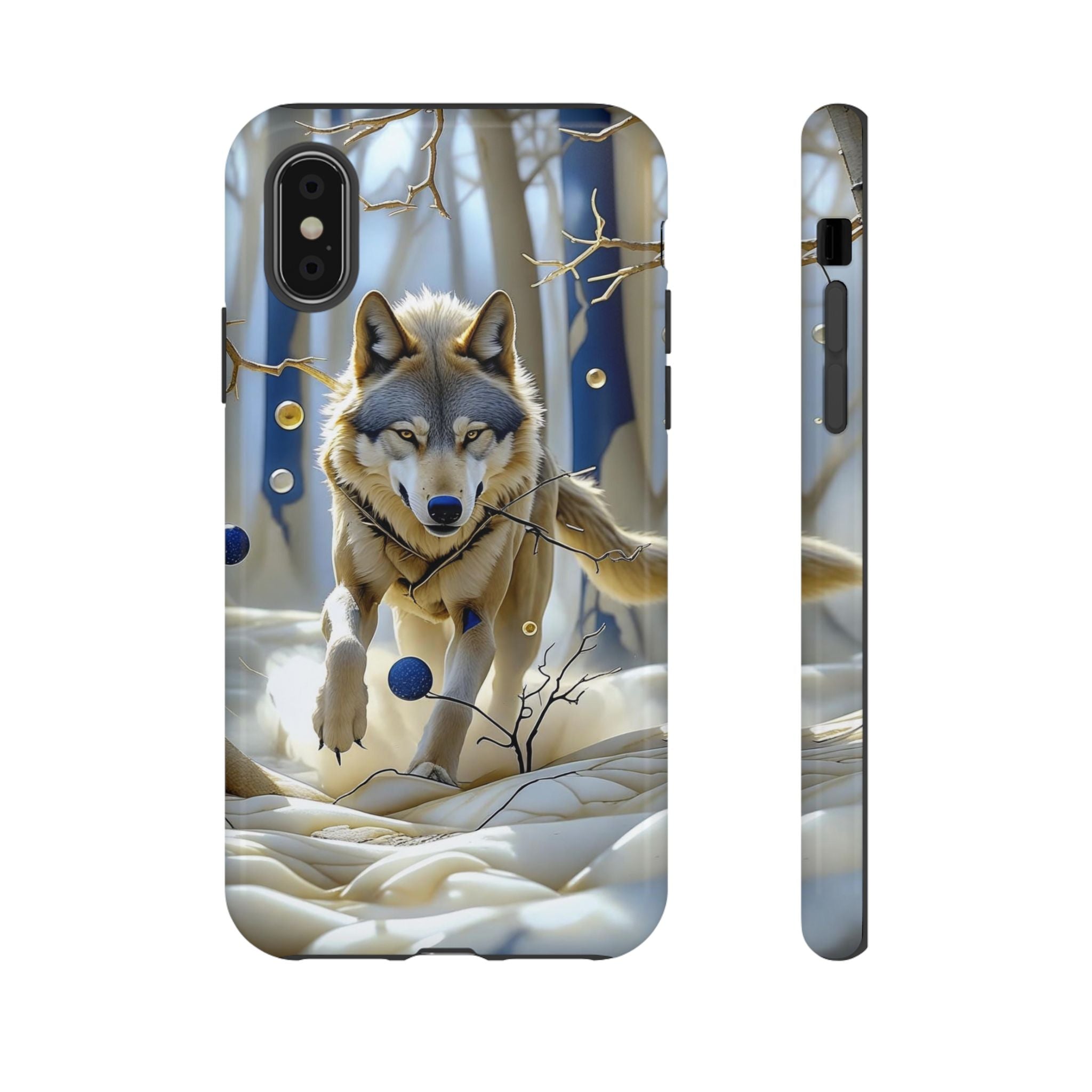 Wolf in Snow iPhone Case — Rugged Wildlife