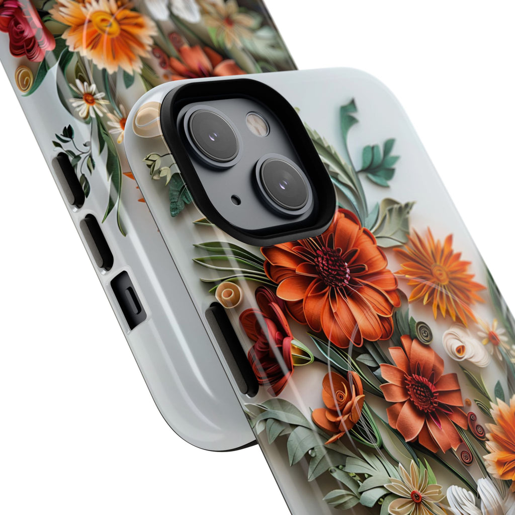 Floral Autumn Bouquet Tough MagSafe Phone Case