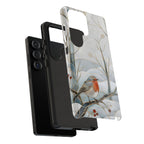 Robin Samsung Galaxy Phone Case | Winter Bird Phone Case