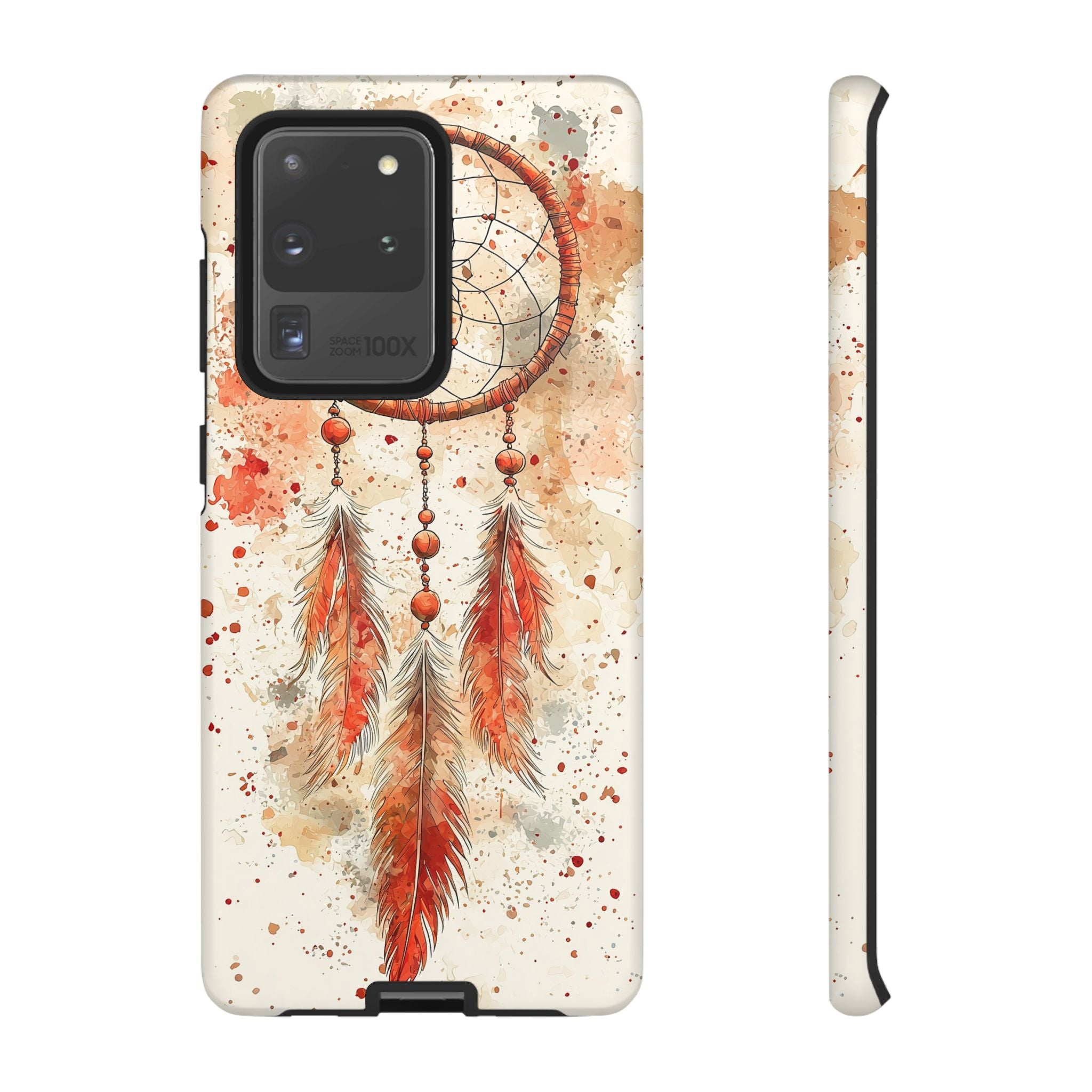 Dreamcatcher Tough Samsung Galaxy Case | Watercolour Feather