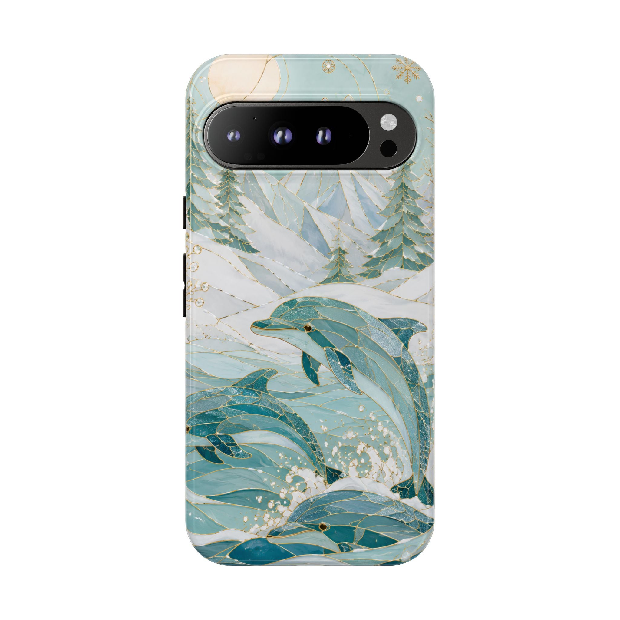 Dolphin Google Pixel Phone Case | Ocean Wave Phone Case
