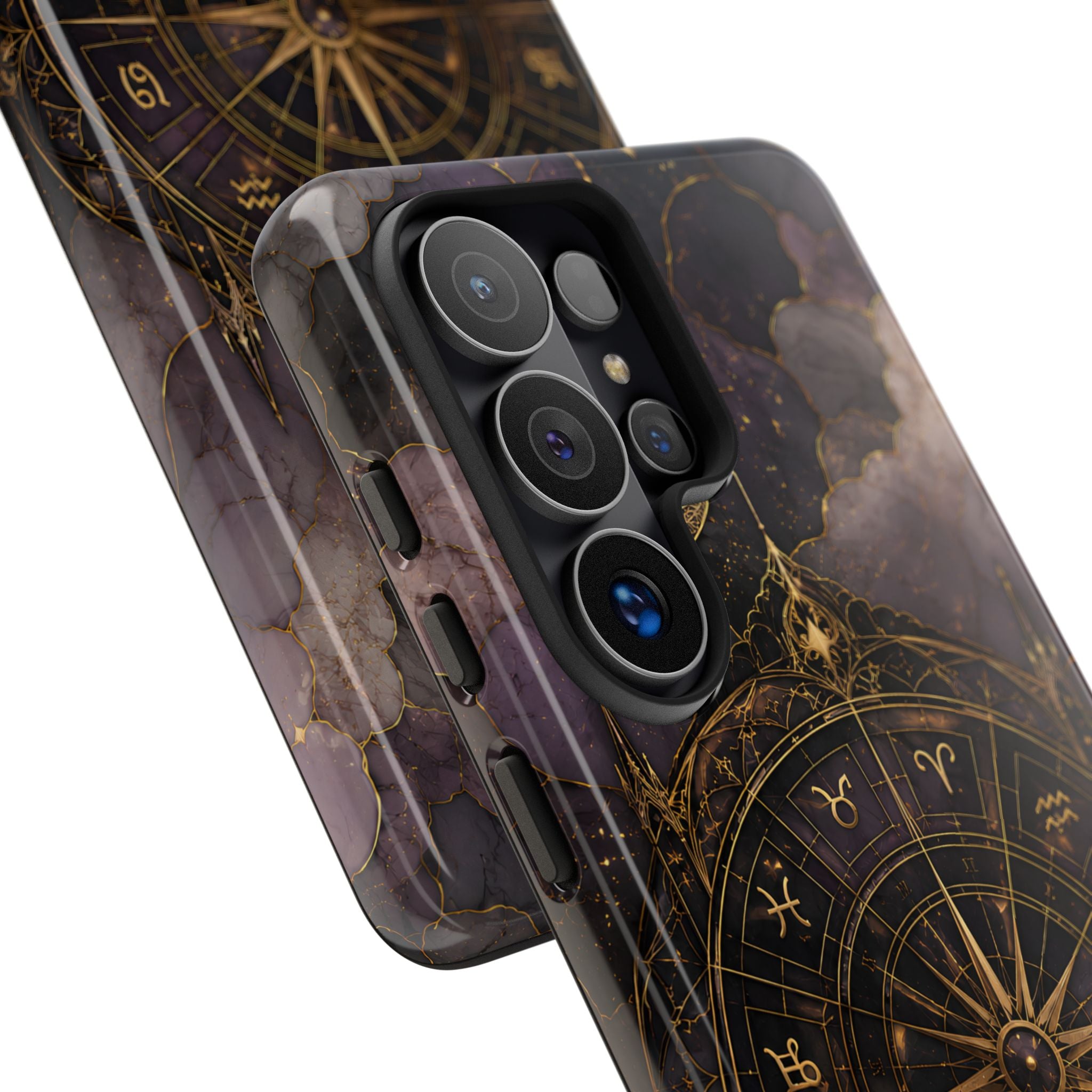 Vintage Astrology Compass Samsung Galaxy Phone Case | Celestial Zodiac Phone Case