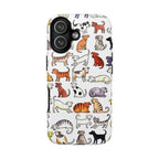Dog Pattern iPhone Case | Cute Colourful Dogs
