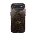 Vintage Astrology Compass iPhone Case | Celestial Zodiac iPhone Case