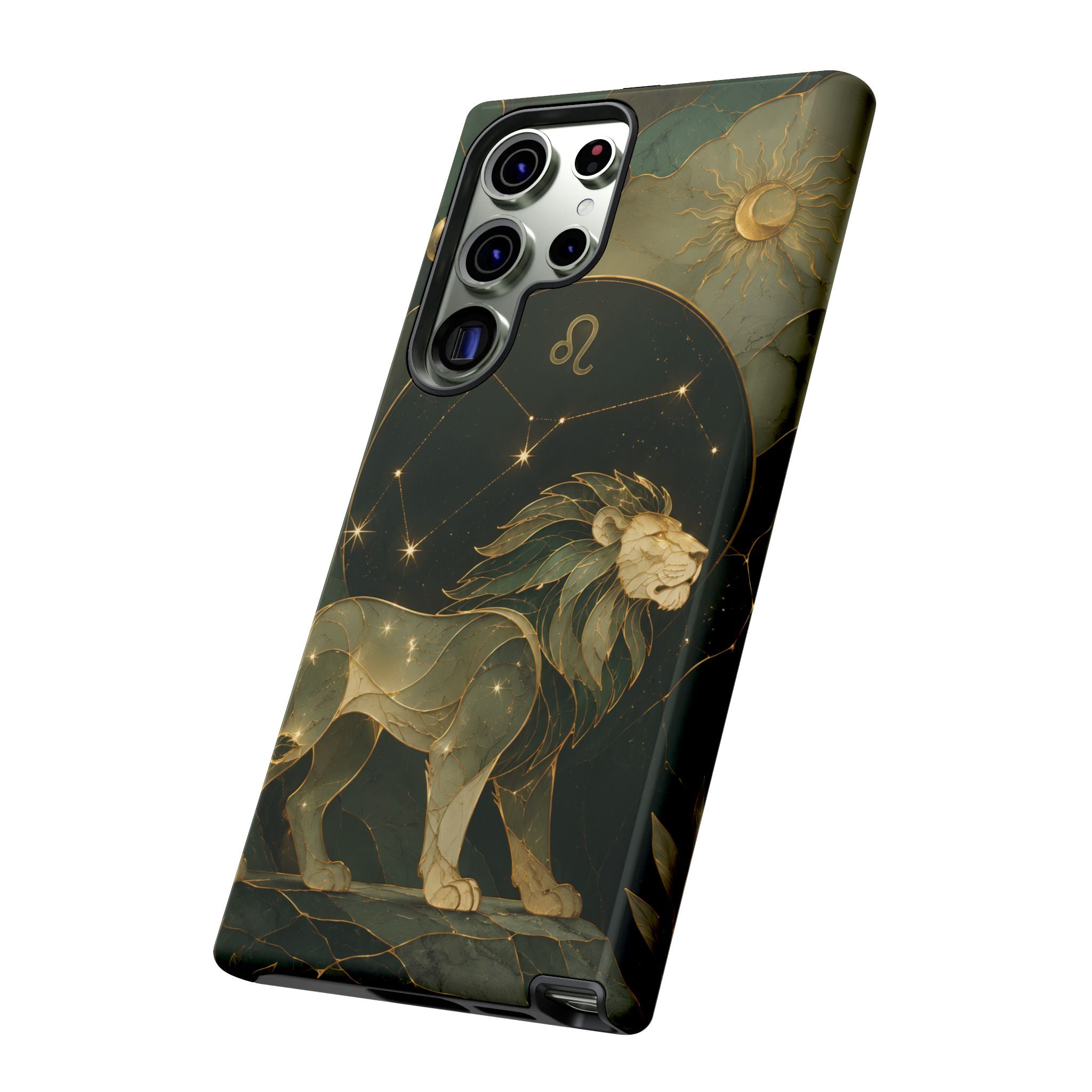 Leo Zodiac Samsung Galaxy Phone Case | Lion Constellation Phone Case