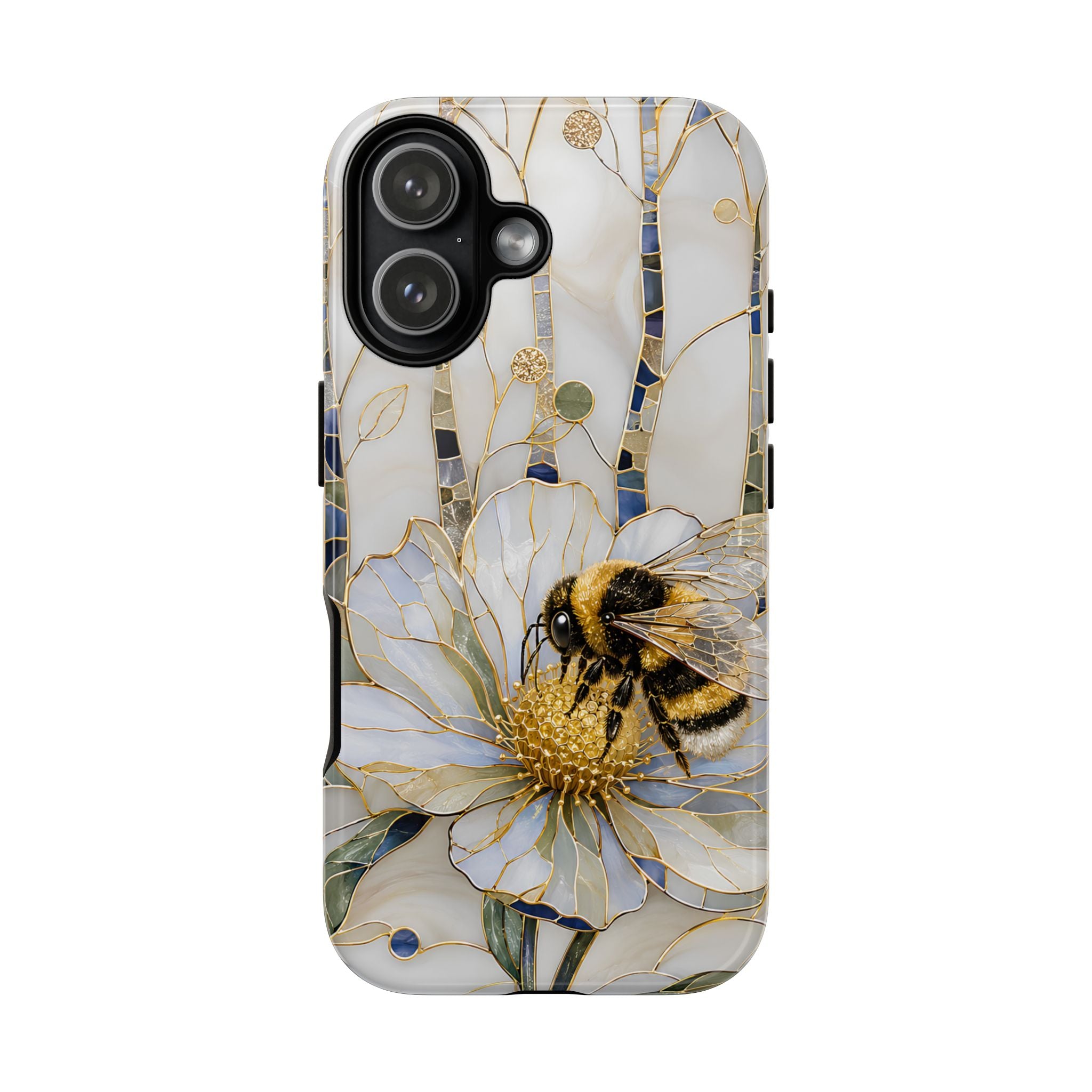 Bumblebee iPhone Case | Stained Glass Bee iPhone Case