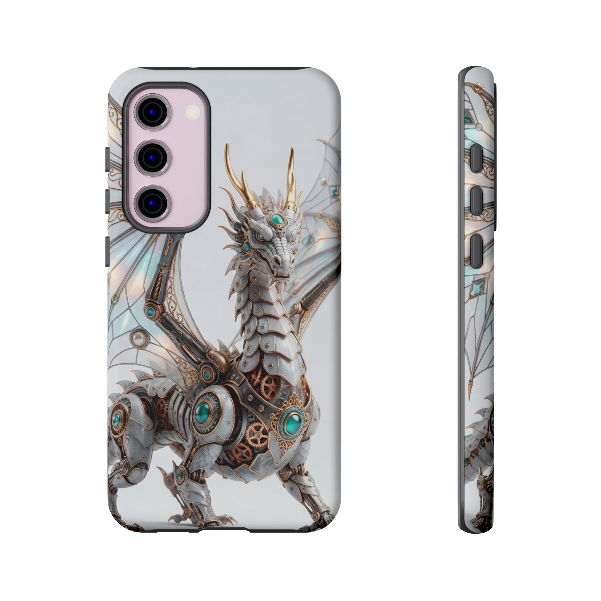 Steampunk Mechanical Dragon Samsung Galaxy Case — Fantasy Armor Protective Cover