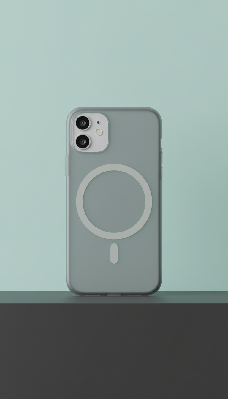 iPhone MagSafe minimalist polycarbonate case