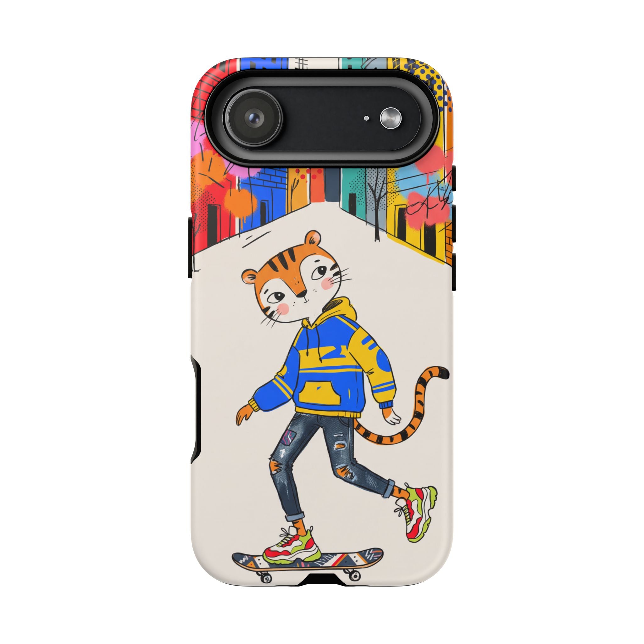 Skater Tiger iPhone Case