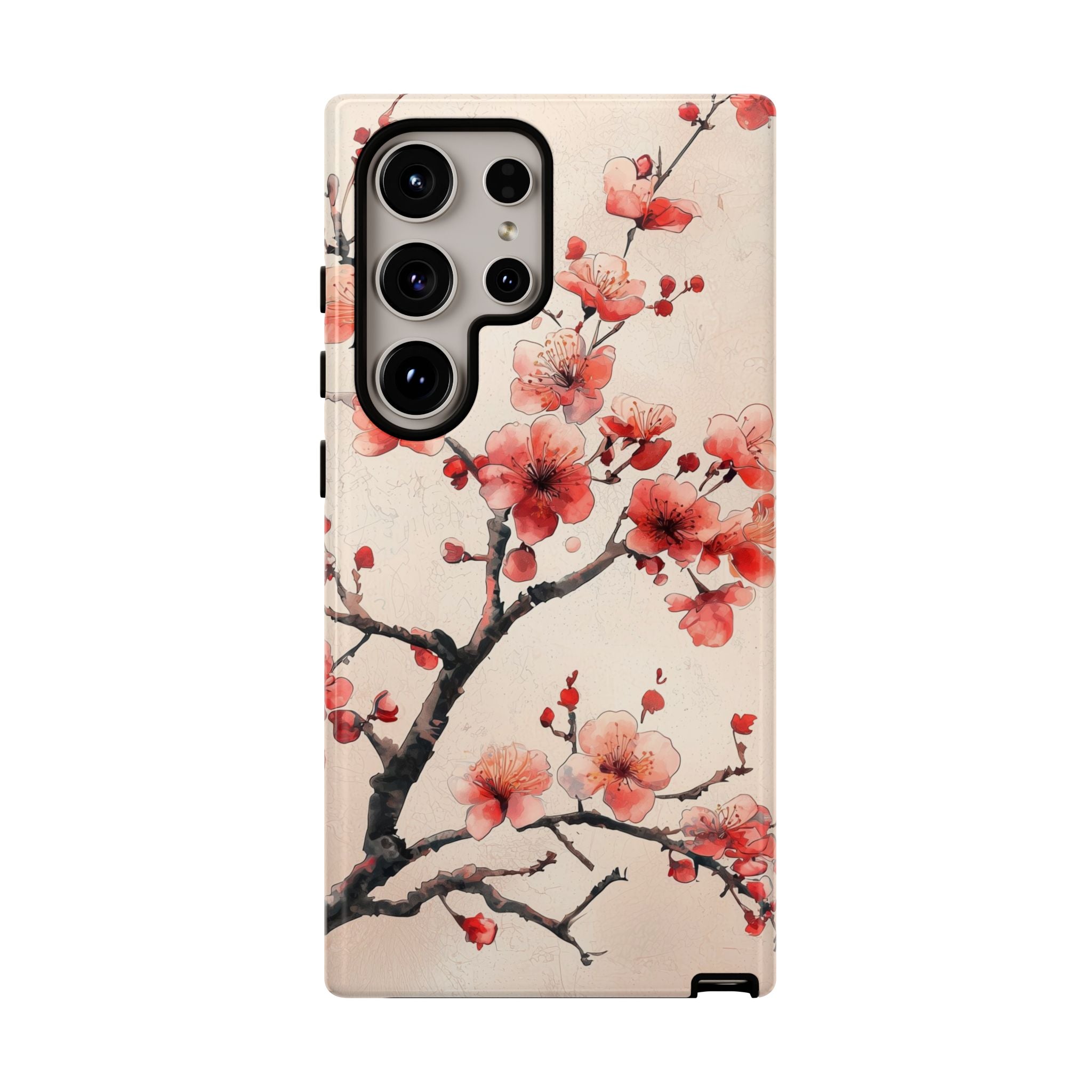 Cherry Blossom Samsung Galaxy Phone Case | Pink Blossom Branch Design