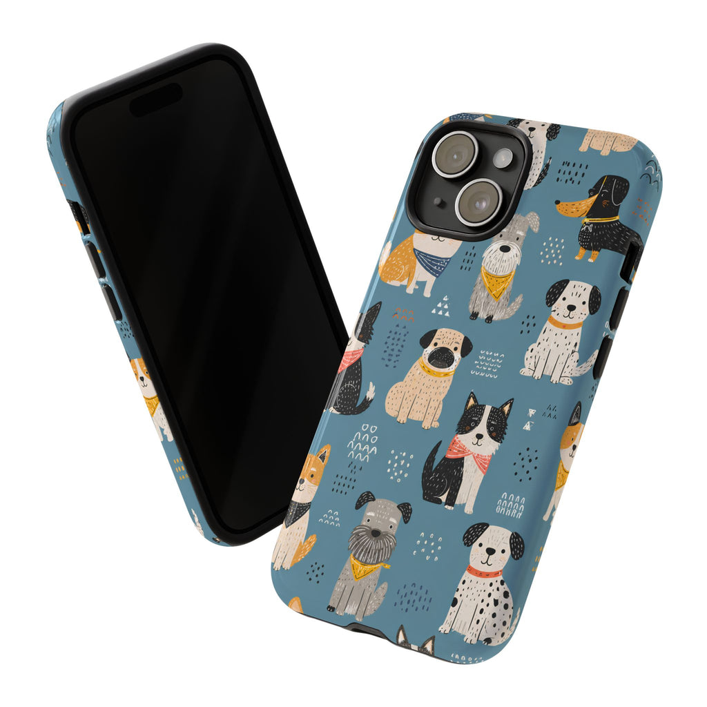 Dog Lover iPhone Case | Cute Dog Pattern Cover