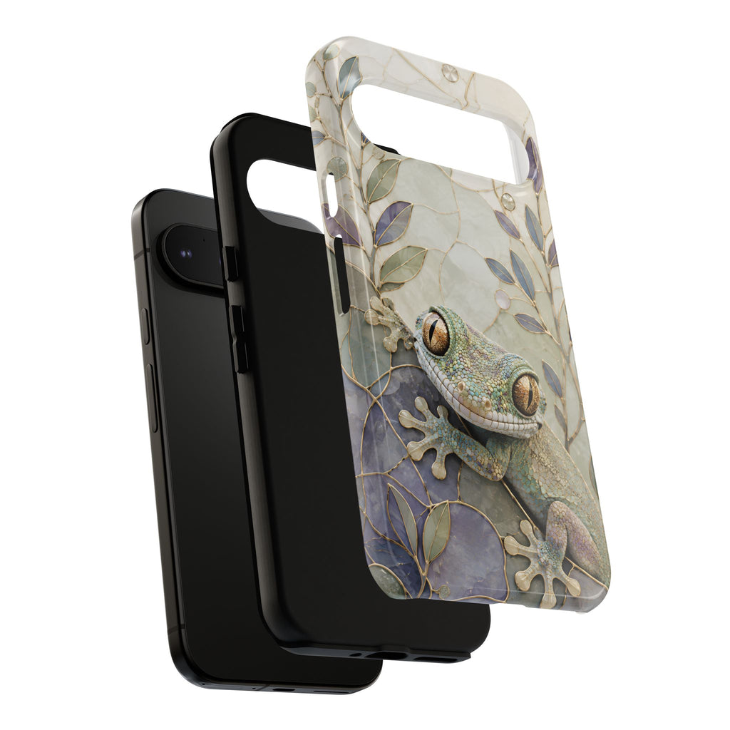 Tree Frog Google Pixel Phone Case | Stained Glass Frog Cover
