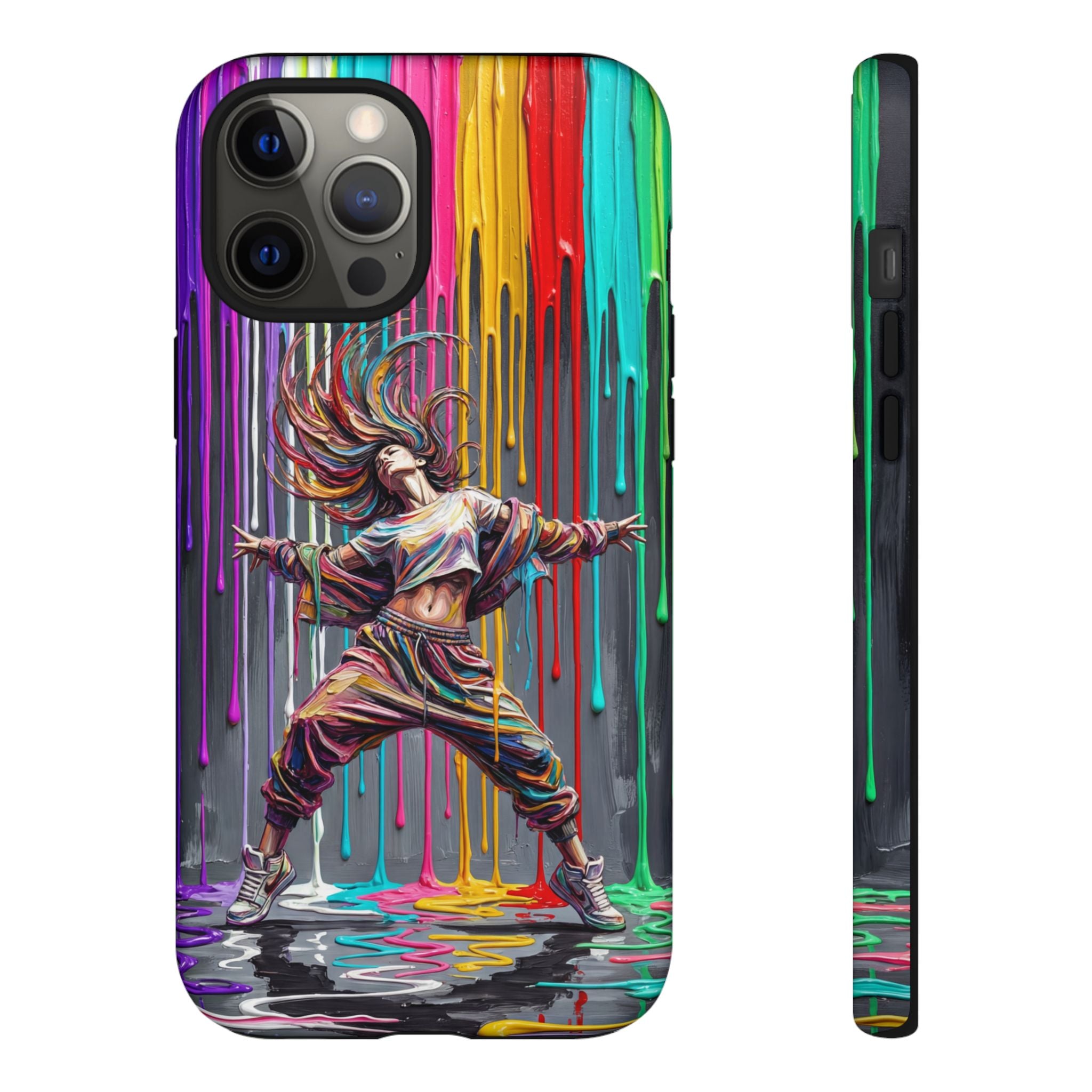 iPhone Case | Colorful Street Dance Drip Design