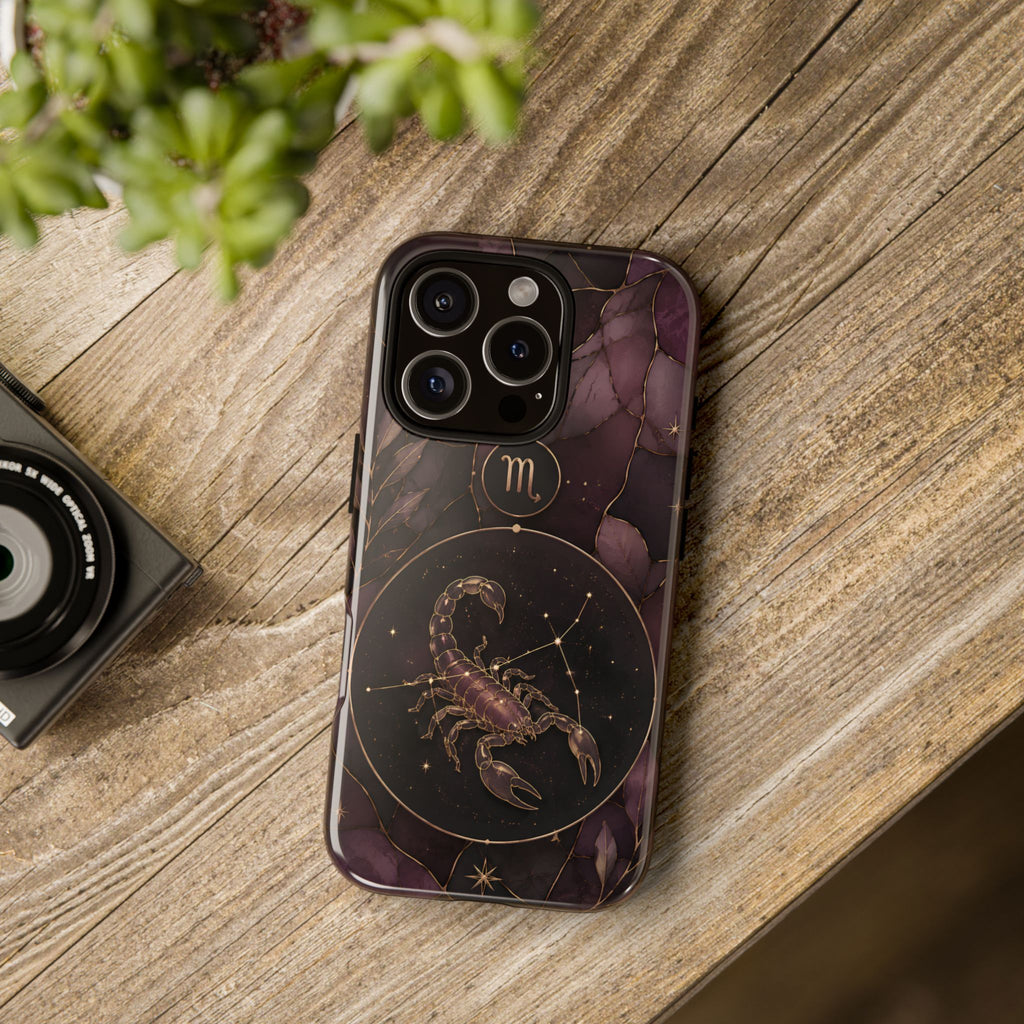 Scorpio Zodiac iPhone Case | Scorpio Constellation Protective Case