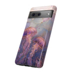 Jellyfish Google Pixel Phone Case | Stained Glass Ocean Phone Case