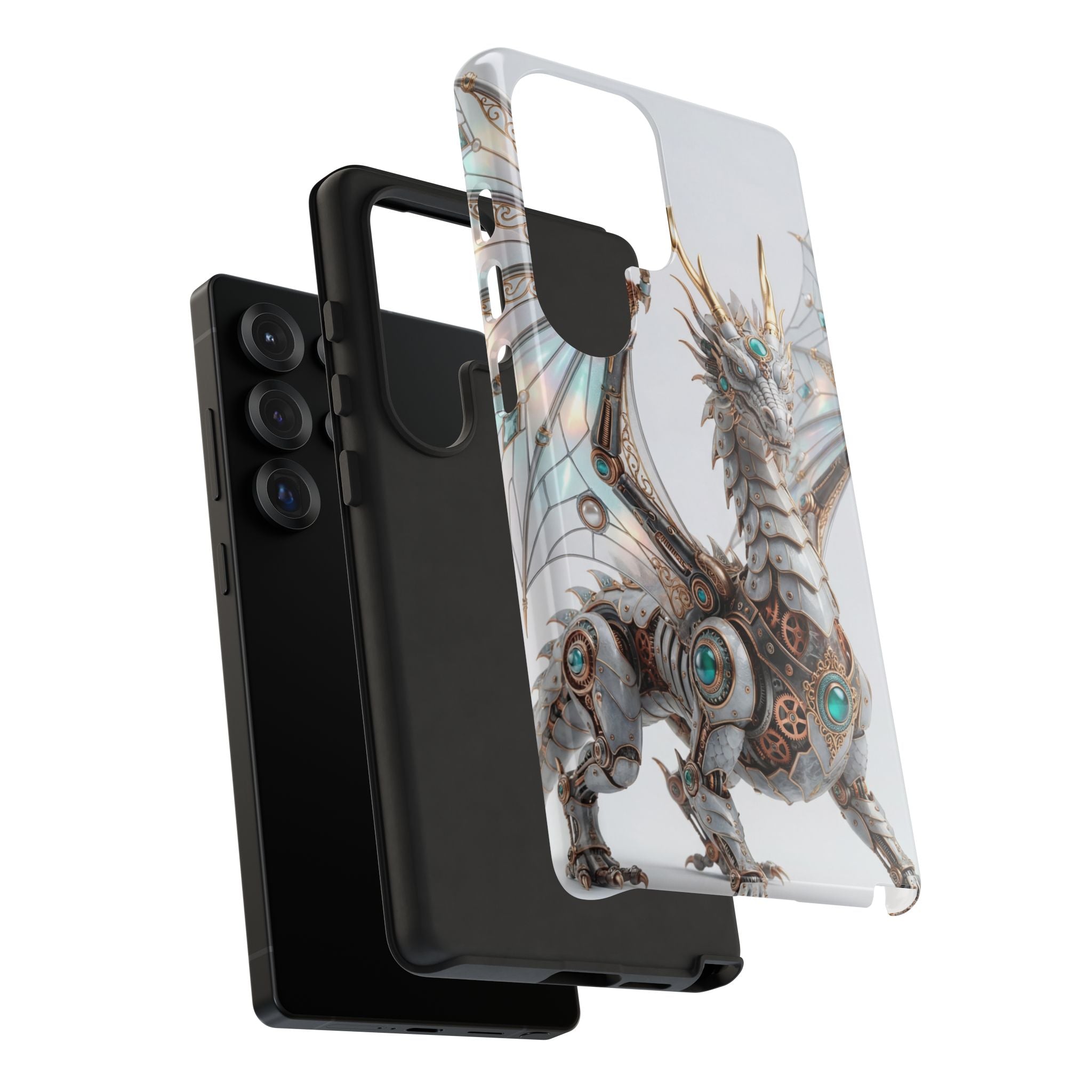Steampunk Mechanical Dragon Samsung Galaxy Case — Fantasy Armor Protective Cover