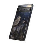 Owl Moon Google Pixel Phone Case | Woodland Forest Night Art