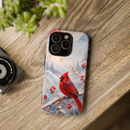 Cardinal iPhone Case | Winter Bird iPhone Case