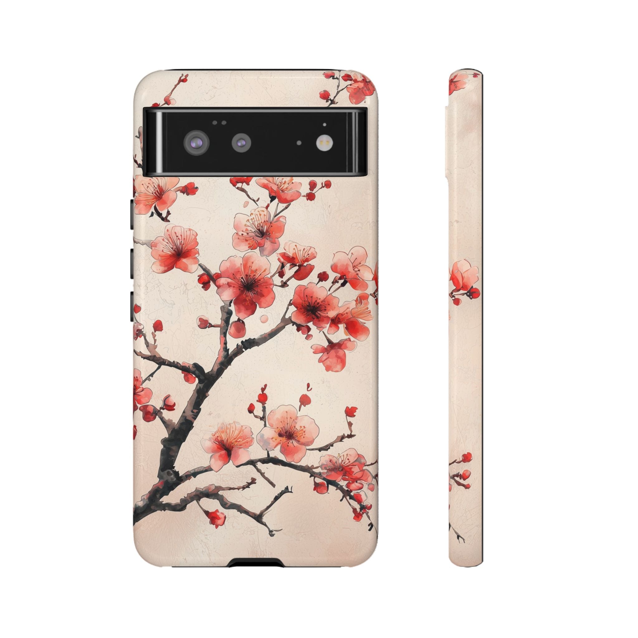 Cherry Blossom Google Pixel Phone Case | Pink Blossom Branch Design