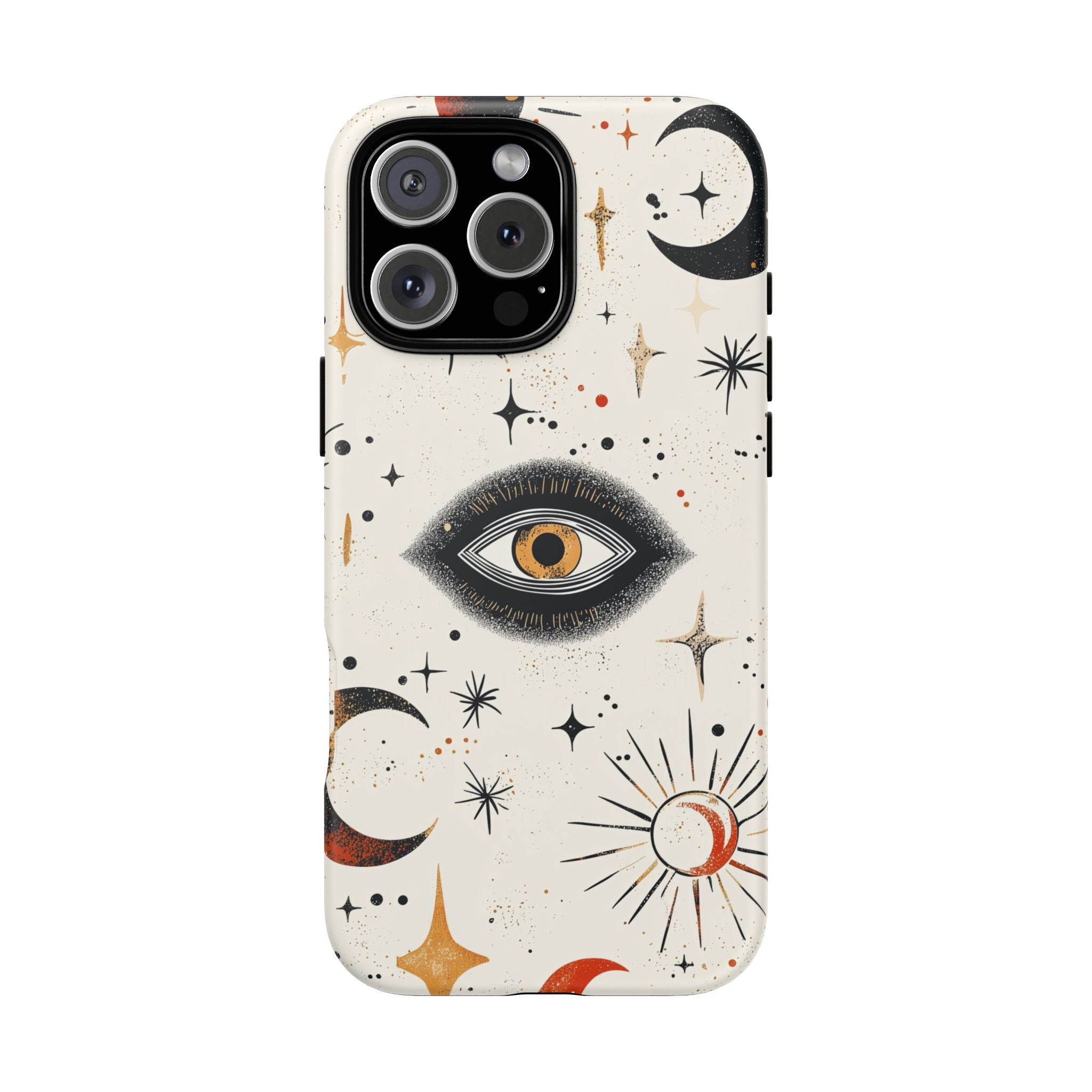 Mystic Eye iPhone Case | Celestial Moon & Star