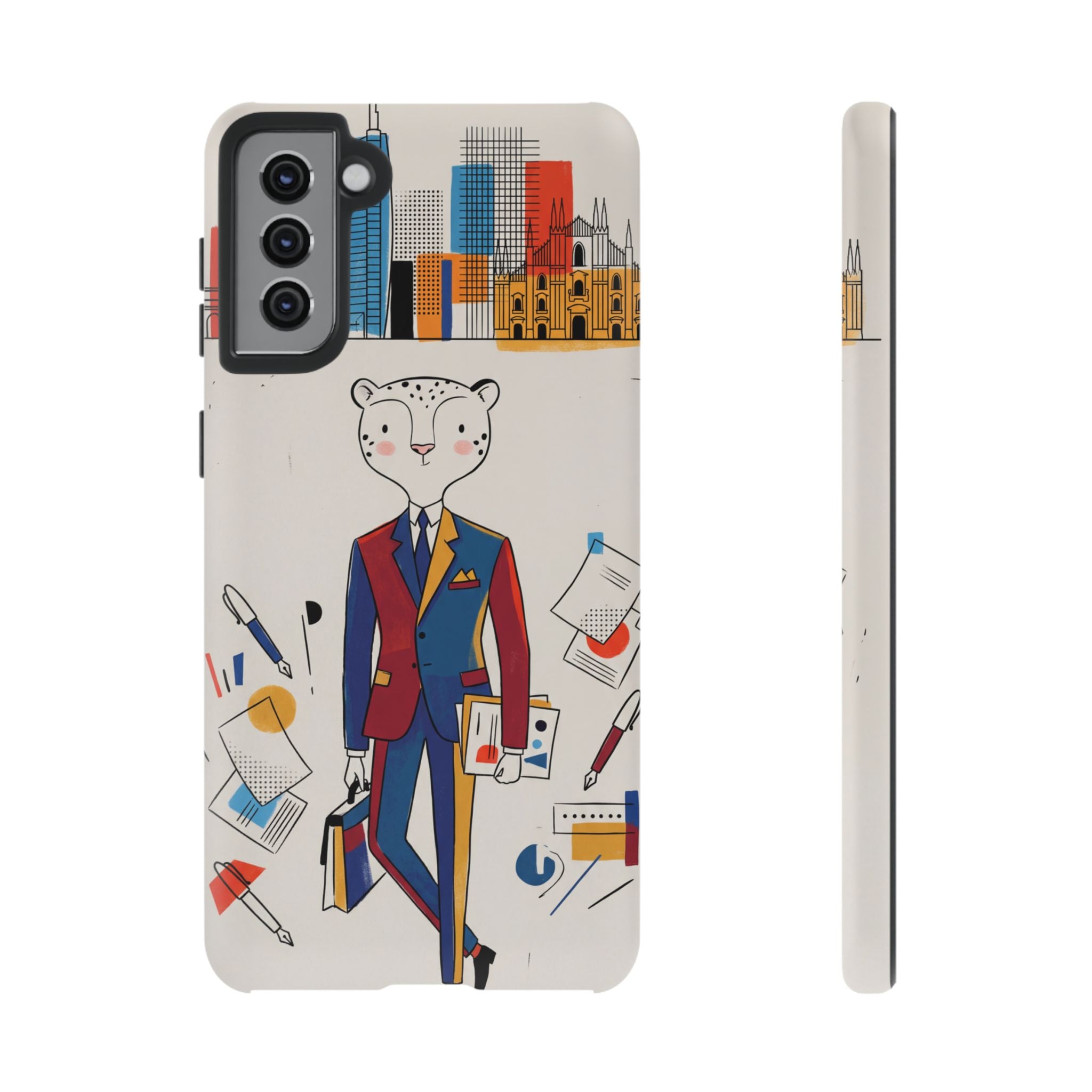 Leopard Executive Samsung Galaxy Phone Case