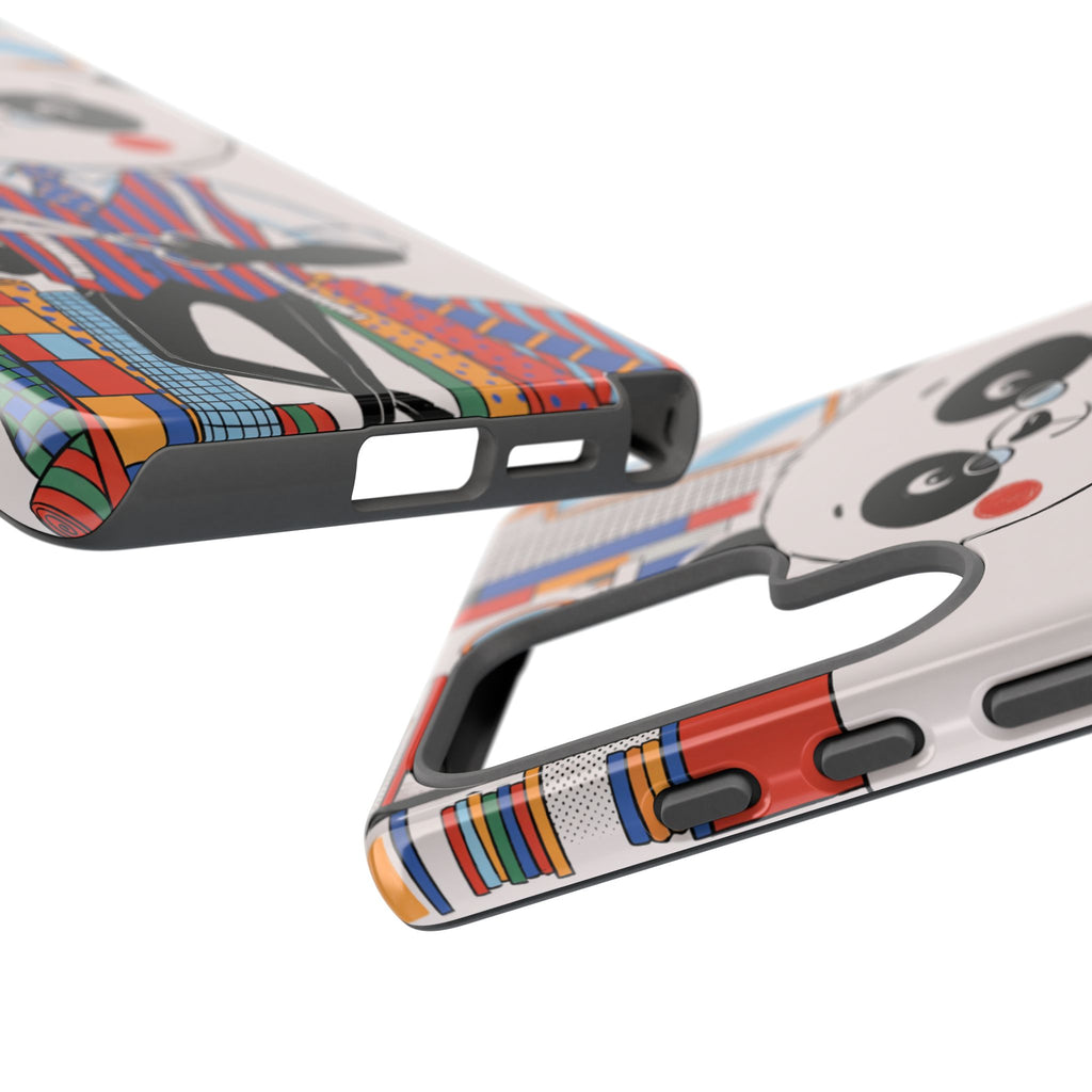 Panda Tailor Samsung Galaxy Phone Case | Cute Seamstress Cartoon