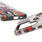 Panda Tailor Samsung Galaxy Phone Case | Cute Seamstress Cartoon