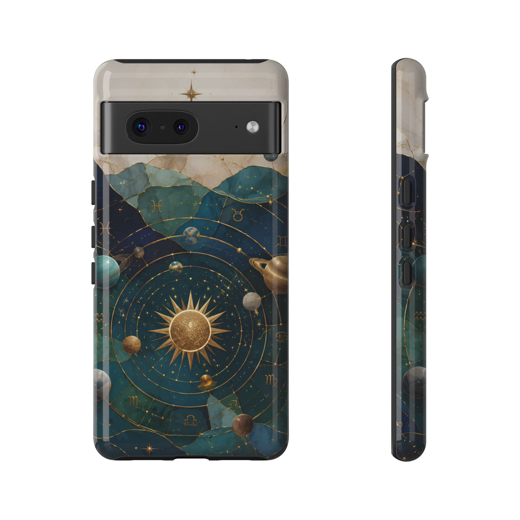 Celestial Sun Google Pixel Phone Case | Zodiac Phone Case