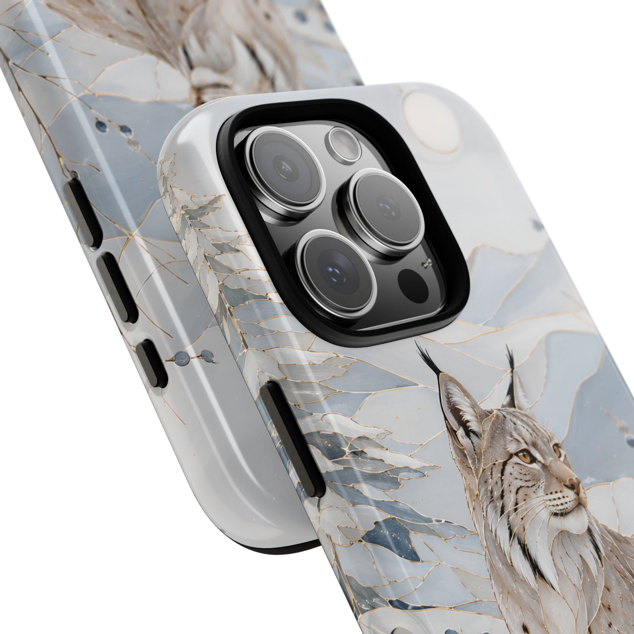 Lynx iPhone Case | Winter Mountain iPhone Case