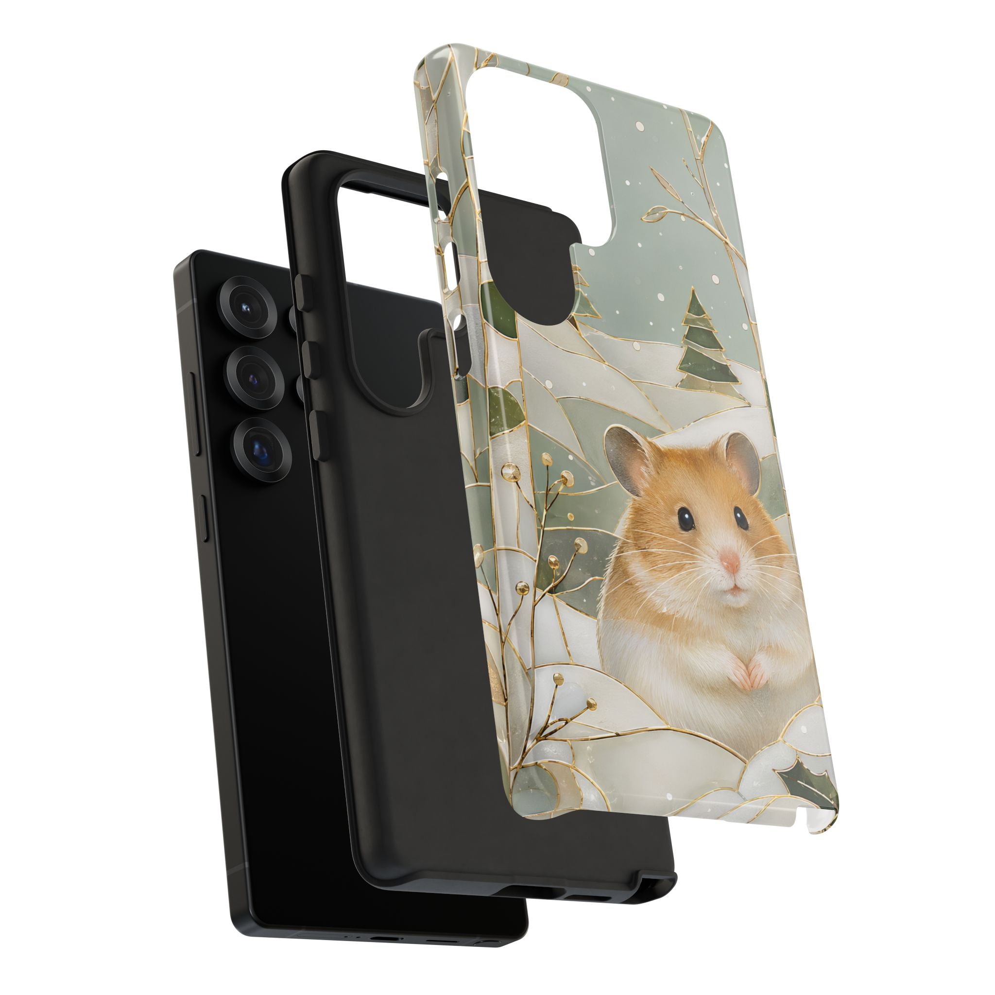 Hamster Samsung Galaxy Phone Case | Winter Hamster Phone Case