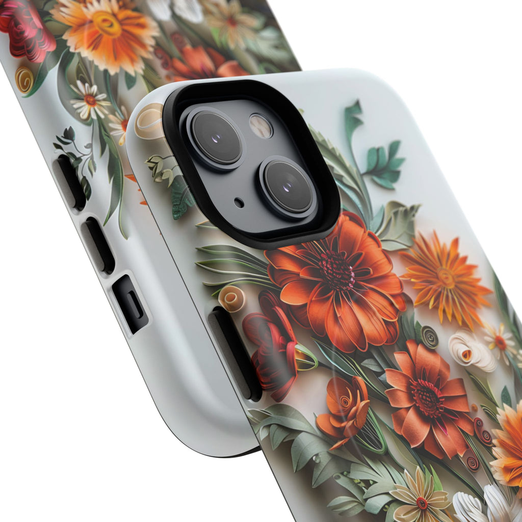 Floral Autumn Bouquet Tough MagSafe Phone Case