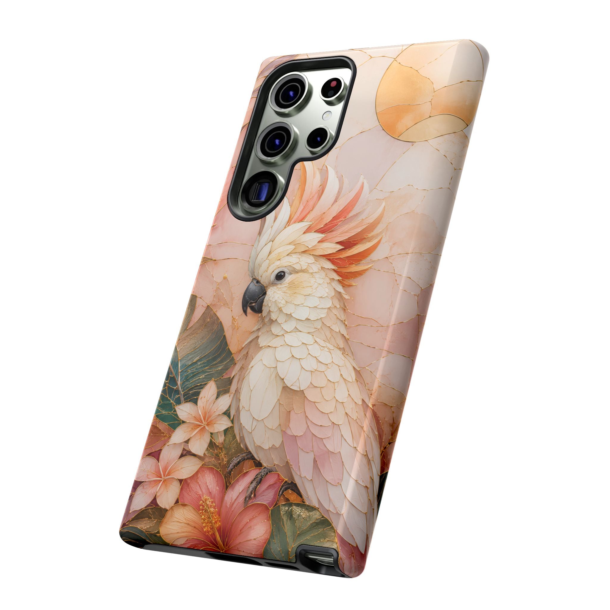 Cockatoo Samsung Galaxy Phone Case | Tropical Bird Phone Case
