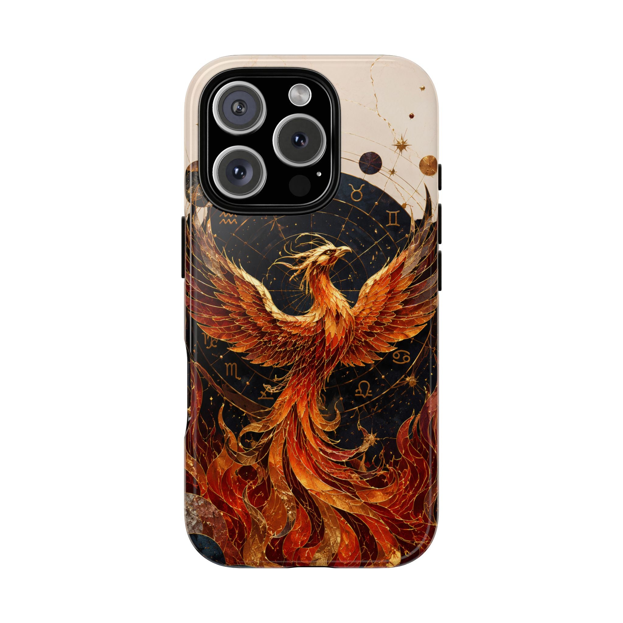 Phoenix iPhone Case | Celestial Fire Bird Case
