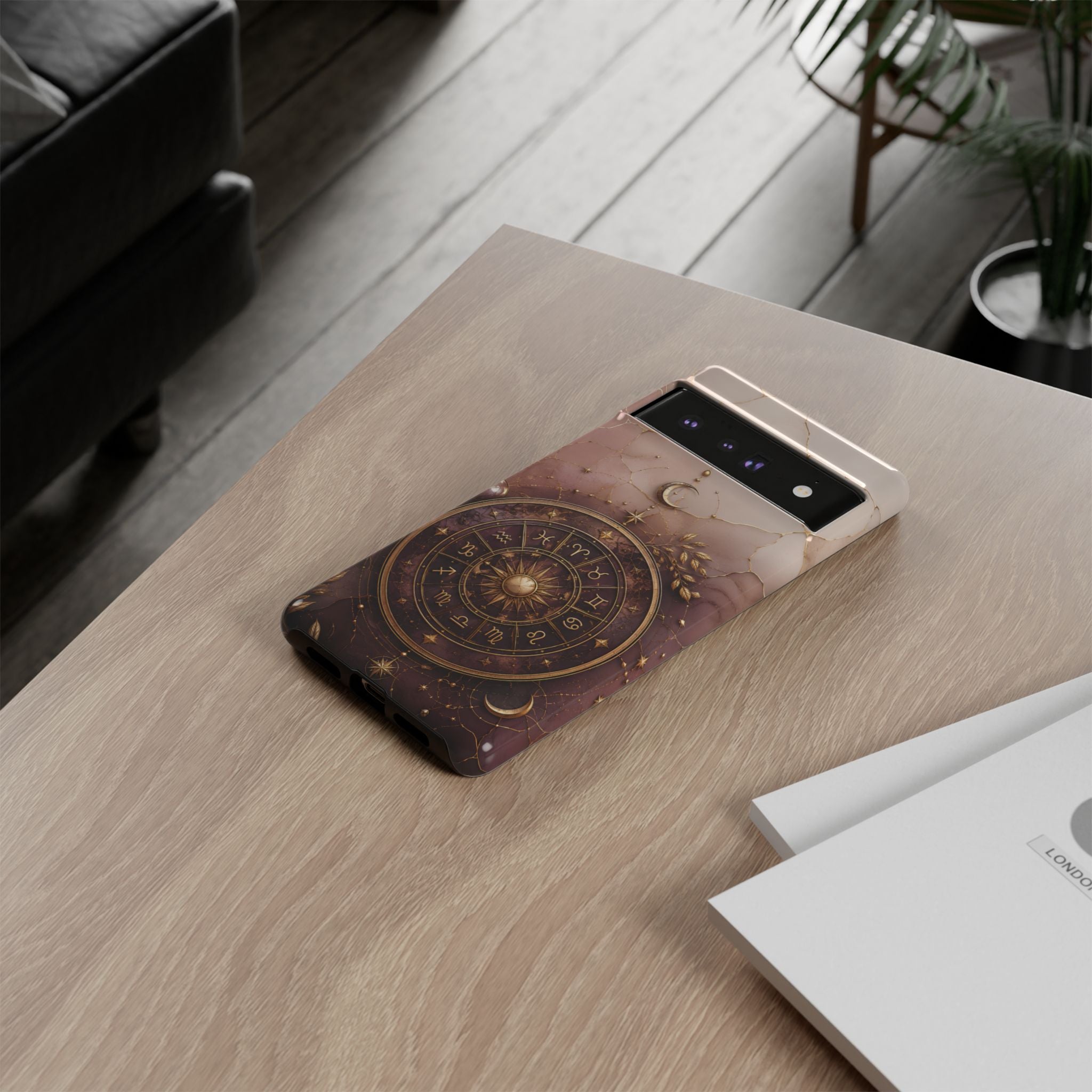 Zodiac Wheel Google Pixel Phone Case | Celestial Astrology Phone Case