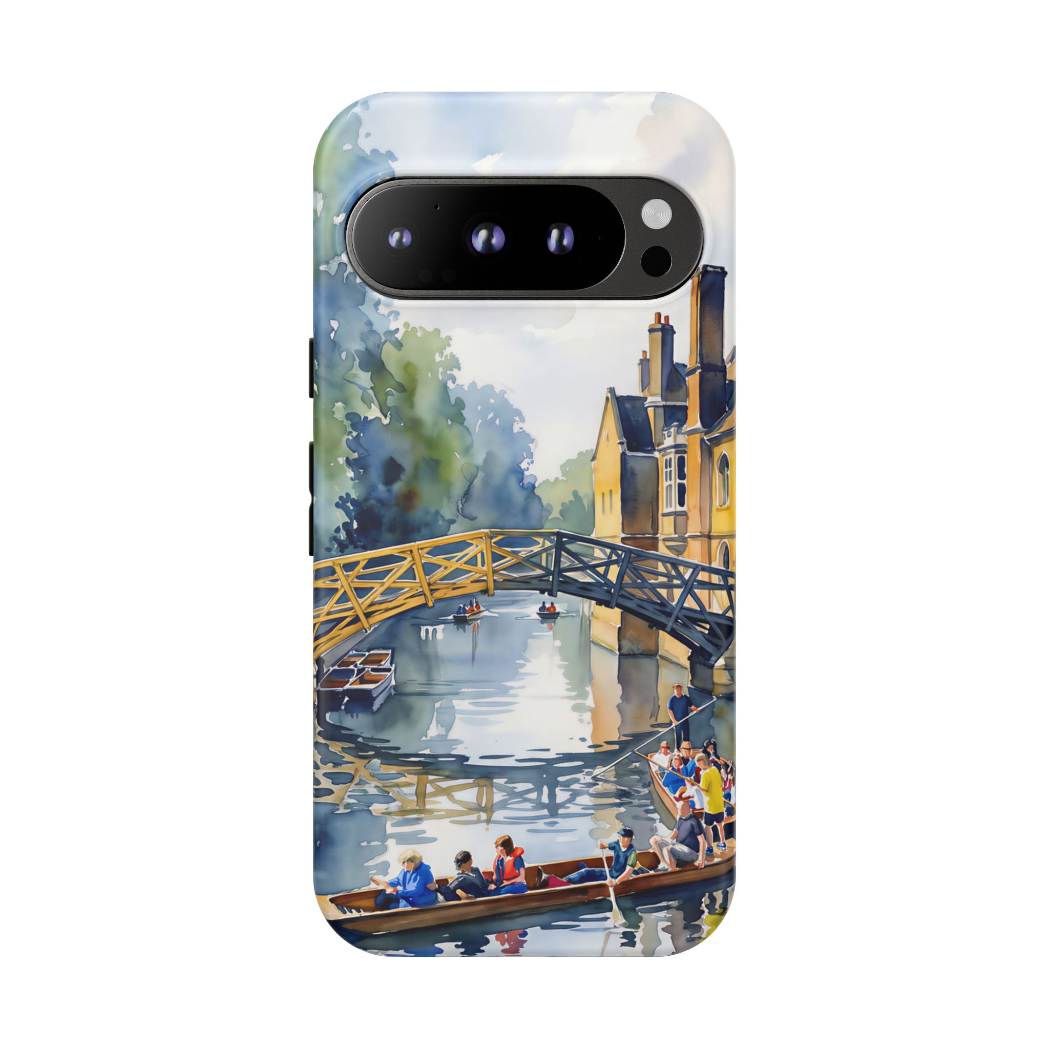 British Heritage Google Pixel Phone Case | Cambridge Mathematical Bridge