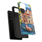 Venetian Gondola Samsung Galaxy Phone Case | Lemon Coast Waterfront Travel